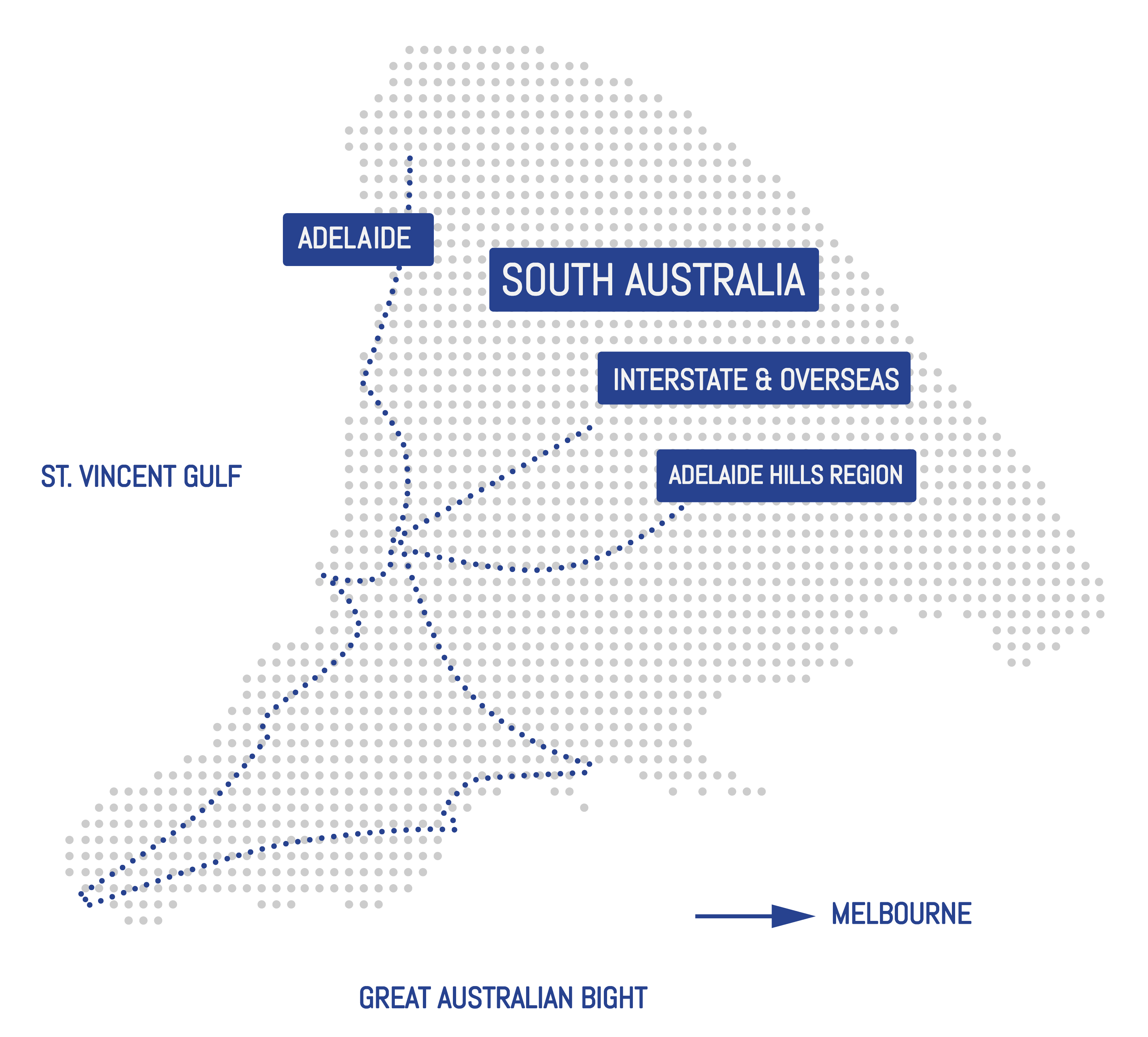 Fleurieu Logistics Map